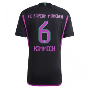 Lacne Muži Futbalové dres Bayern Munich Joshua Kimmich #6 2023-24 Krátky Rukáv - Preč